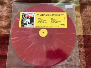 Sex Pistols Red Spattered Vinyl Lp (live At Stadio Olimpico) Ltd To 300 Copies