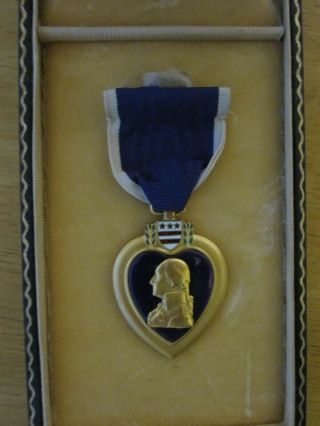 / Ww2 Purple Heart Medal (note: Presentation Box Not)