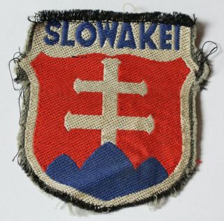 German Ww 2 - Volunteer Sleeve Patch - Slowakei