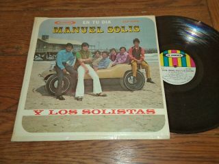 Manuel Solis - Y Los Solistas - En Tu Dia - Lp Tex - Mex El Zarape Label -