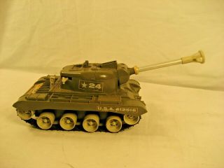 Vintage Remco Light Bulldog Tank " Look "