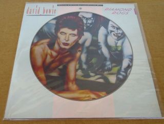 David Bowie Diamon Dogs Lp Special Limited Edition Picture Disc Rca Stunning