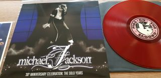 Michael Jackson - 30th Anniversary Celebration Lp Red Wax Live 2001 Lp,  Dvd