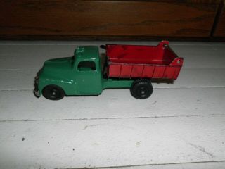 Hubley (u.  S. ) Kiddie Toy Ford Dump Truck 4 - Early 