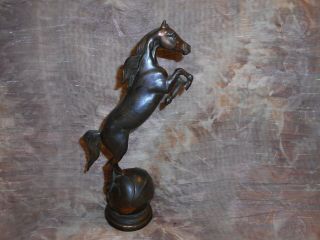Gladys Brown Edwards Dodge Inc Champion Liberty Jumping Arabian Horse Statue