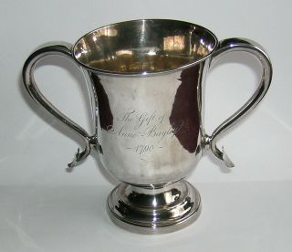 A Fine George Iii Silver Two Handled Cup,  Nathaniel Smith & Co,  Sheffield,  1790