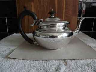 George V Solid Sterling Silver Teapot