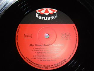 Alex Harvey And His Soul Band vinyl LP German Karussell 1968 in 635 049 3