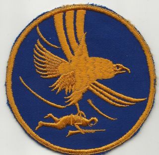 Large Four And One Half Inch 1st Pattern Airborne Troop Carrier Jacket Patch