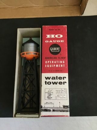 Vintage American Flyer Ho Illuminated Water Tower 35206