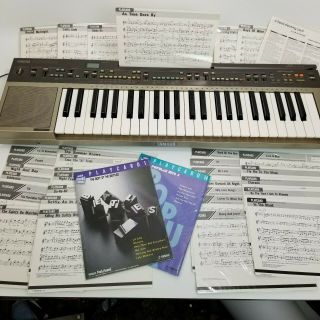 Yamaha Pc - 1000,  49 Key Keyboard W Playcard System 44 Play Cards Vintage