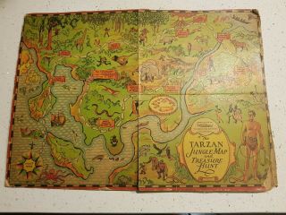 Australian Tarzan Board Game 1930 