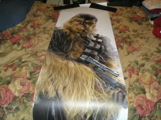 Chewbacca Star Wars life size poster 7 ' 4 