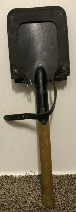 German Wwii Ww2 Straight Shovel Entrenching Tool