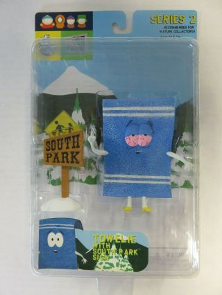 Towelie With Sign South Park Figure Series 2 Mirage 2004