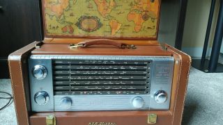 Vintage Rca Victor Shortwave Radio 3 - Bx - 671