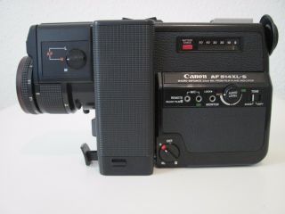Vintage // Canon Af 514 Xl.  S - 8 Movie Camera / In Top.