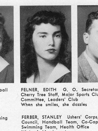 1941 - 42 York City Washington High School Yearbook Photos History Candids,