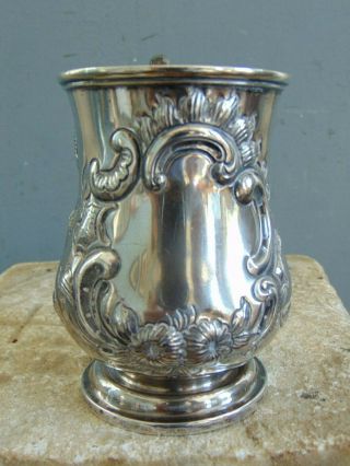 C.  1850 Rare Antique Tiffany & Company Coin Silver Mug