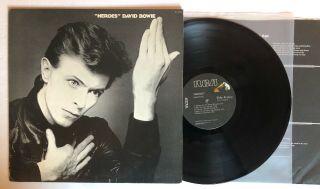 David Bowie - Heroes - 1977 Us 1st Press Afl1 - 2522 (ex) Ultrasonic