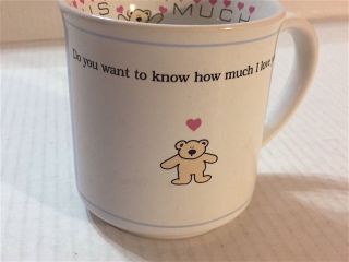 Recycled Paper Products Mug " How Much I Love You ? "