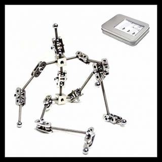Diy Studio Stop Motion Armature Kits Metal Puppet Figure For Characte 6.  3 Inches