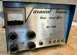 Varmint Xl150 Linear Base Amplifier Vintage Tube Amp