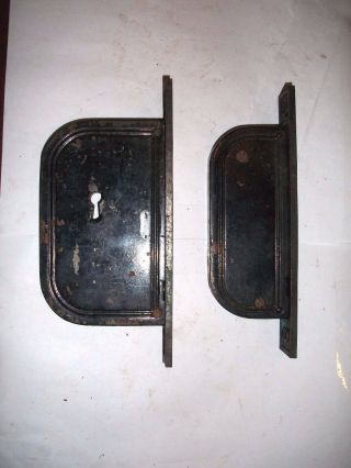 Antique Eastlake Victorian Era Double Pocket Door Lock 18 2