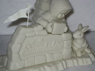 WHERE DID YOU COME FROM? DEPARTMENT 56 SNOWBABIES 1994 6856 - 0 COMPLETE 3
