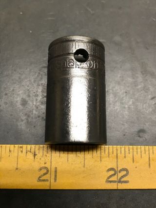 Vintage Snap On Sw200 5/8” 12 Point 1/2” Drive Socket 1942 Date Code