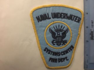 Us Naval Underwater Systems Center Department Newport Rhode Island (vintage)