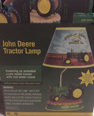 John Deere Tractor Lamp With Lights Animation & Real Tractor Sounds 028821 2