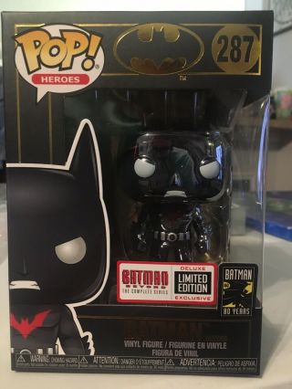 Batman Beyond Funko Pop – Deluxe Limited Edition Blu - Ray Exclusive