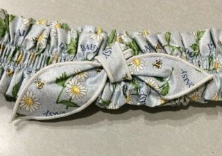 Large Garter Only Longaberger 2618268 1999 Daisy Light Blue May In Bloom Series