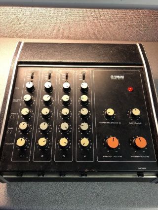 Yamaha Em - 80,  4 Ch Mixer Power Amp,  Spring Reverb & Eq,  Vintage,  Repair
