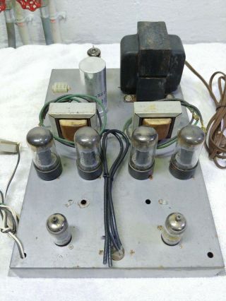 Vintage Stromberg Carlson 6v6 Stereo Tube Amplifier