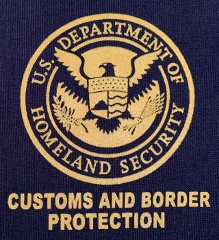 Cbp Customs And Border Protection Sweatshirt Sz 3xl Us Nypd Fbi