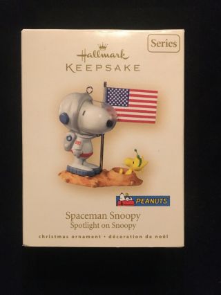 Hallmark Keepsake Ornament Spaceman Snoopy 2007 Spotlight On Snoopy Series 10
