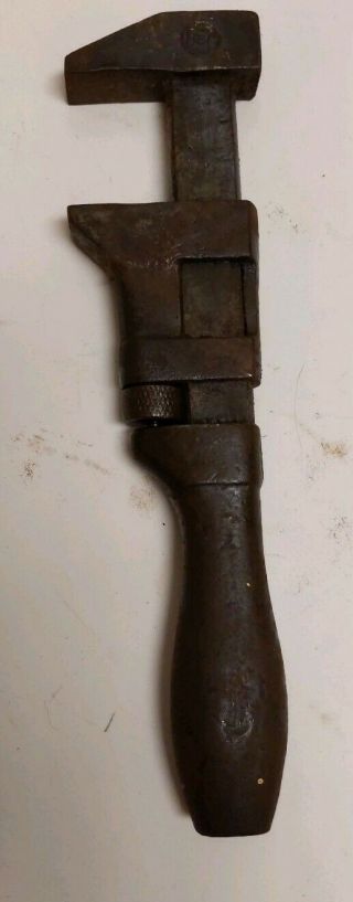 Vintage Bemis & Call 10 " Steel Handle Monkey Wrench Tool
