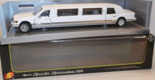 Sunnyside Ford Motor Company 1996 Lincoln Town Car Limo Die - Cast Boxed 1:24