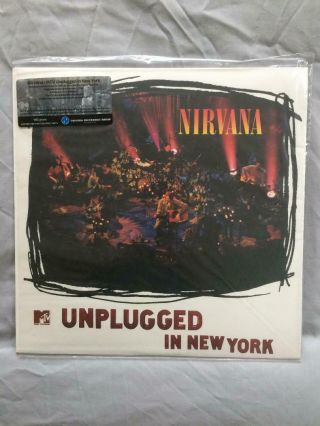 Nirvana Mtv Unplugged In York Red Vinyl Definitive Edition Unplayed