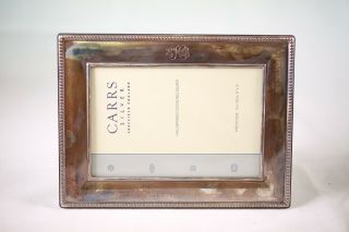Vintage Carr’s Sheffield England Hallmarked Sterling Silver 6”x4” Picture Frame 3