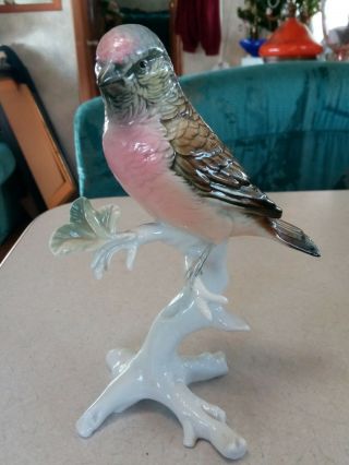 Karl Ens Linnet Bird Sculpture Figure