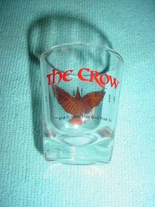 1996 The Crow City Of Angels Shot Glass Iggy Pop Ian Dury Movie