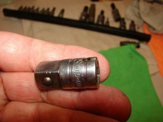Vintage Snap - On A - 2 3/8 " Female To 1/2 " Male Drive Adapter Under Line Logo