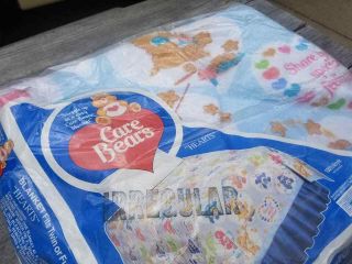 Vintage Care Bears Hearts Blanket for Twin or Full Size Beds 3