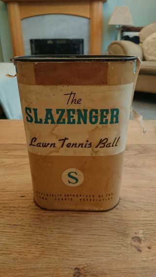 Vintage 1939 Slazenger Tennis Balls