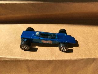 Lotus Turbine Deep Blue Redline Hot Wheels Car Vintage Diecast Mattel Old Toy