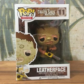Funko Pop The Texas Chainsaw Massacre 11 Leatherface In Soft Protector