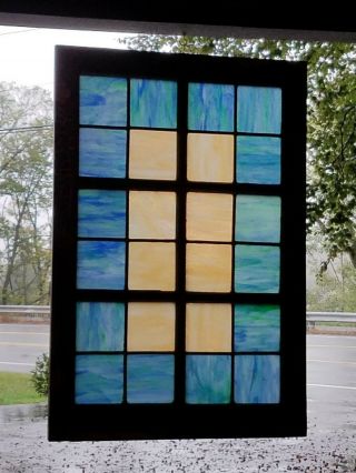 Antique Stained Glass Church Window,  Lehigh Valley Pa,  Late 1800s